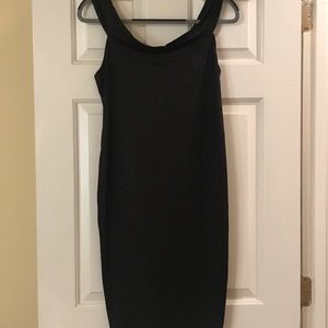 Women’s black cocktail dress